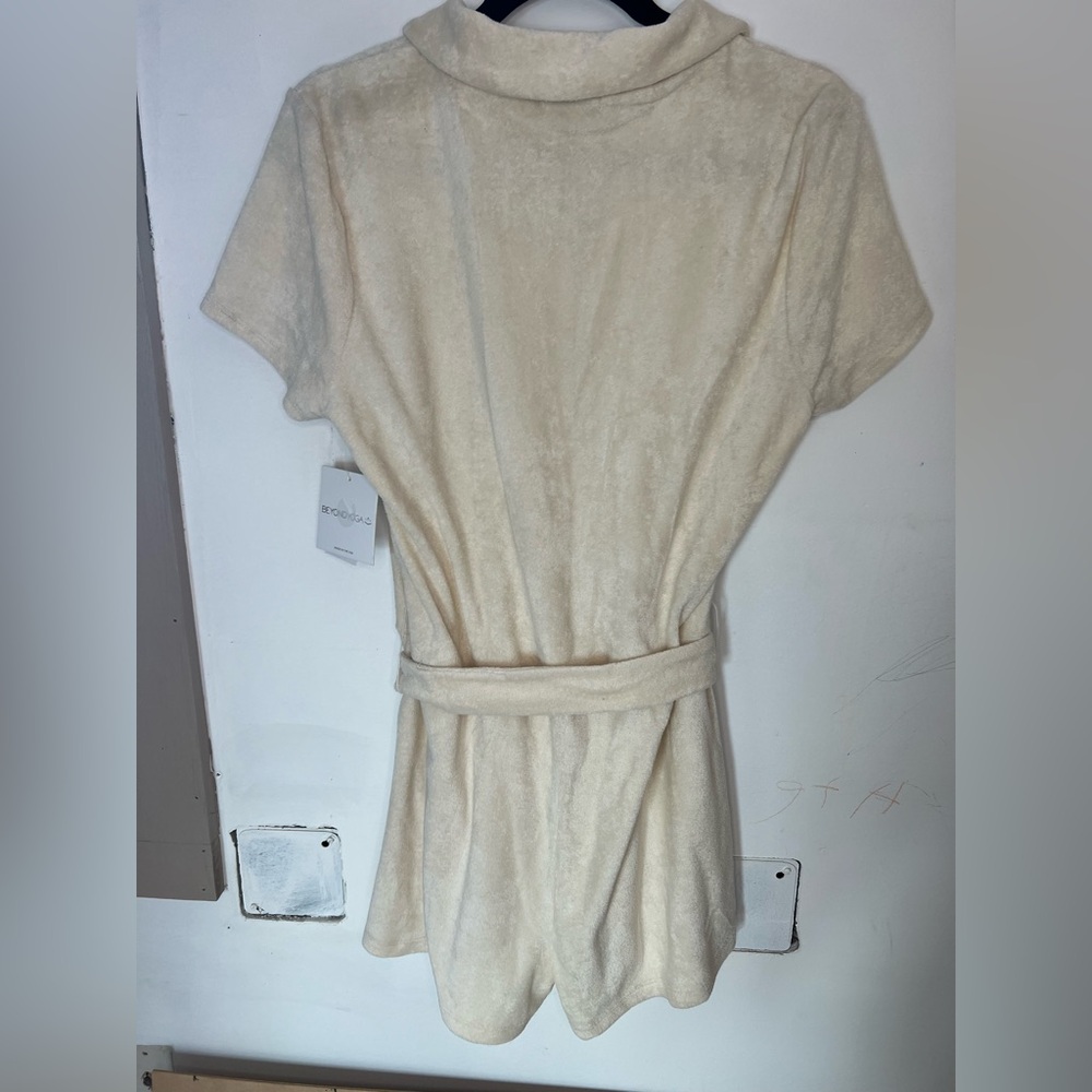 Beyond Yoga Tropez Romper NWT in Cream size Medium - Picture 3 of 12